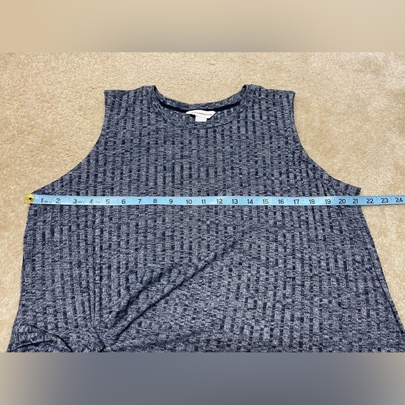 Liz Claiborne - Sleeveless Sweater Top - Tie Waist - Size: XL - Picture 5 of 7